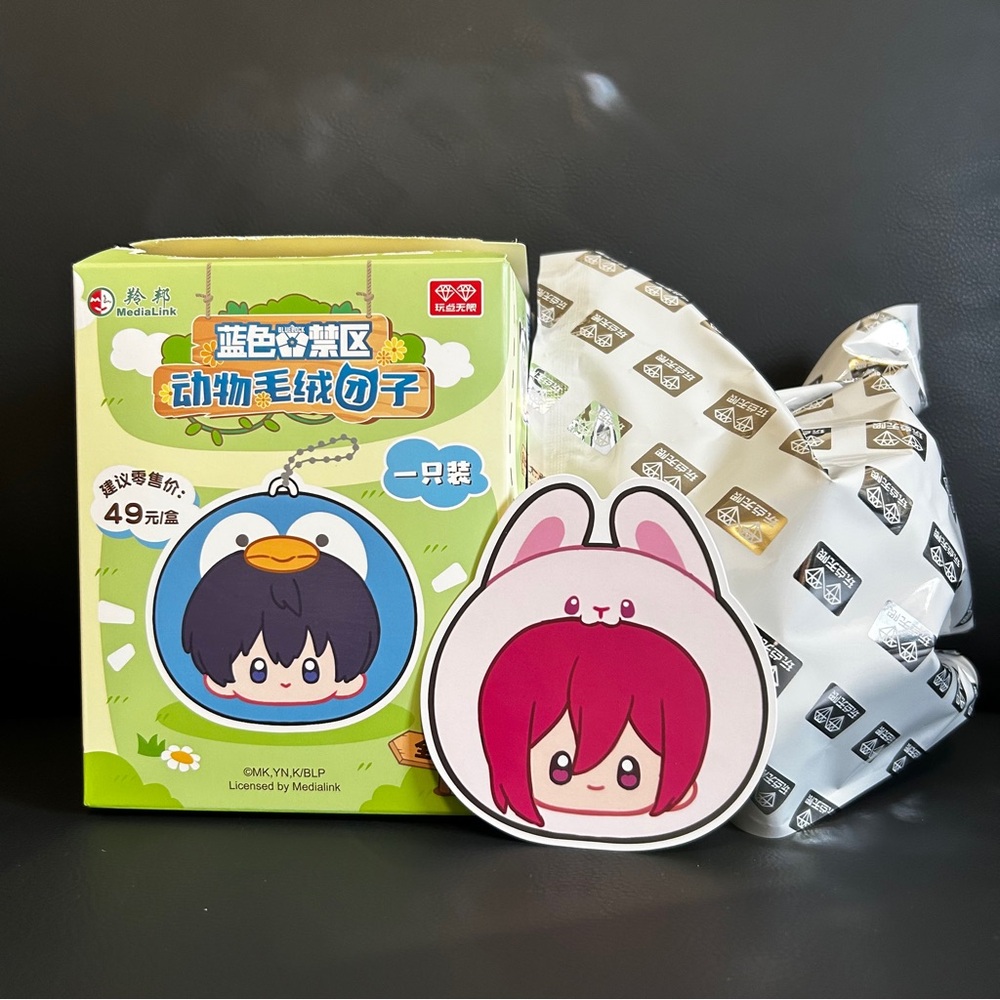 Blue Lock Angel and Demon Series Chibi Figure Blind Bag Plush Chigori Hyoma